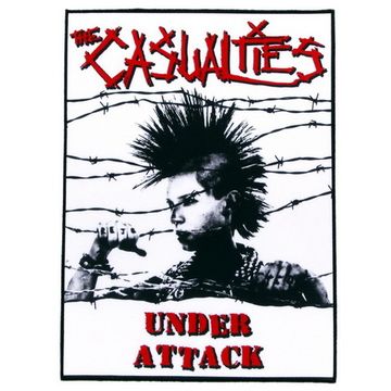 Нашивка спиновая The Casualties Under Attack (099)