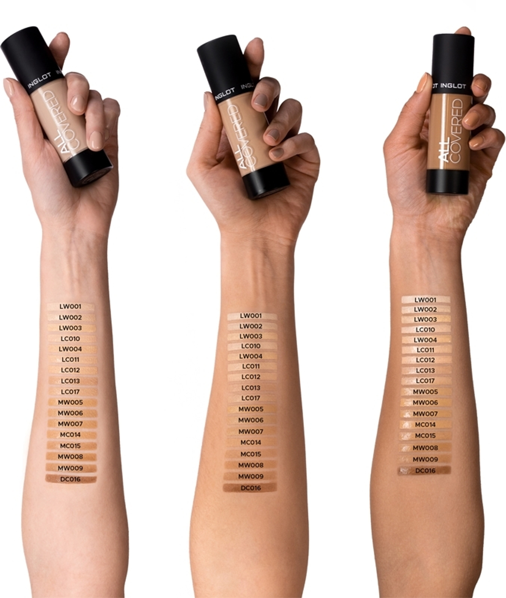 Inglot All Covered - прочная грунтовка, 30 ml