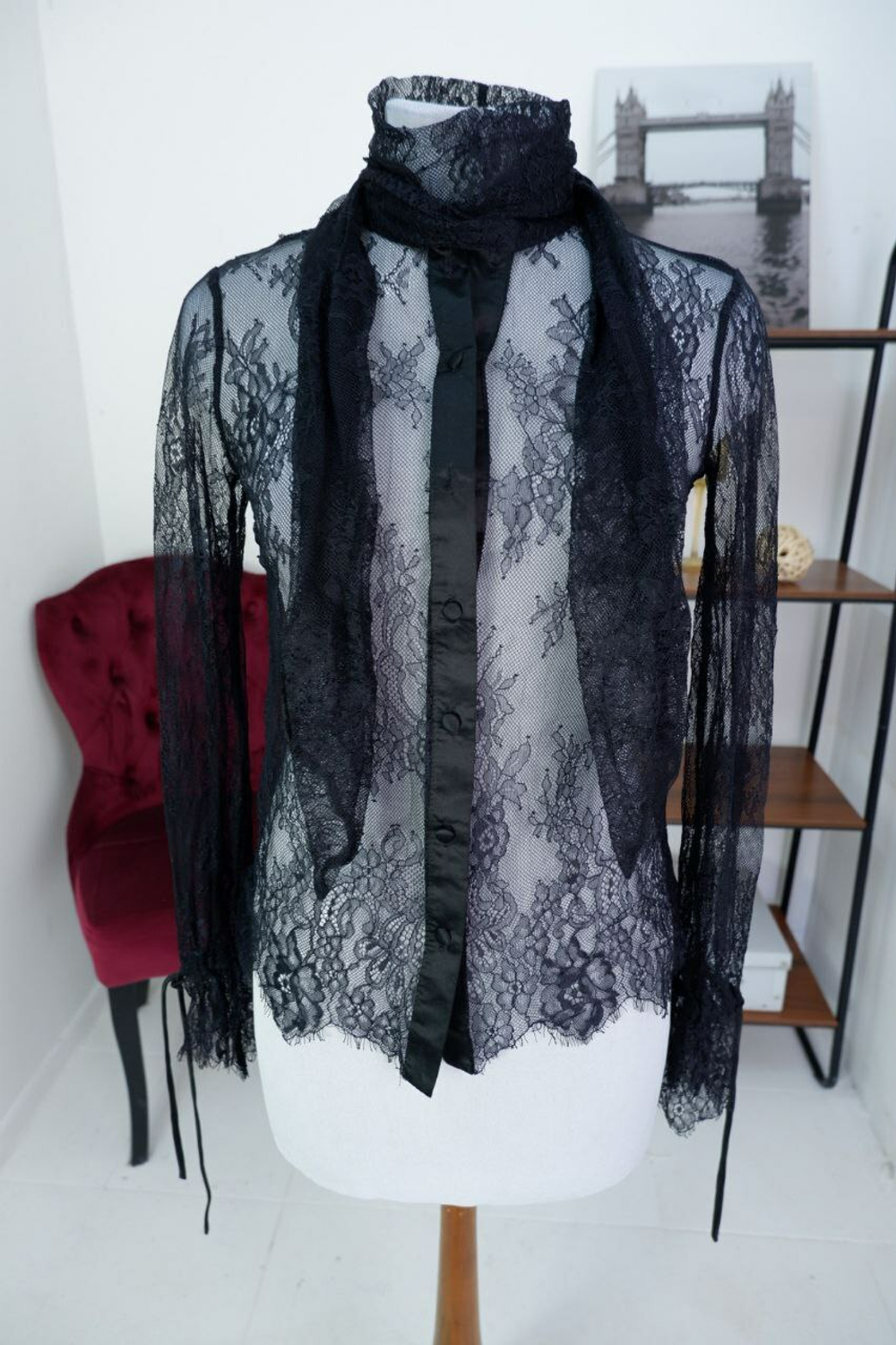 Блузка Reserved кружевная 40 размер