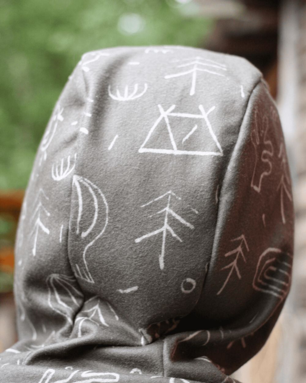 Худи Plushedelica Лесная серый