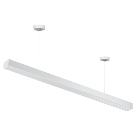 Светильник LED ЭРА Geometria SPO-116-W-40K-024 Block 24Вт 4000K 1900Лм IP40 1200х70х40 белый подвесной драйвер внутри