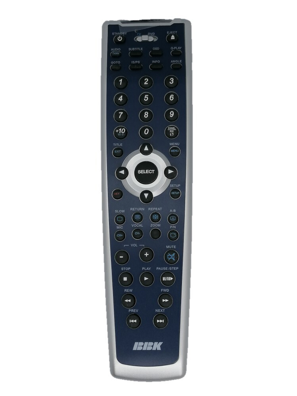 Универсальный пульт ДУ BBK URC101 для телевизоров и DVD BBK