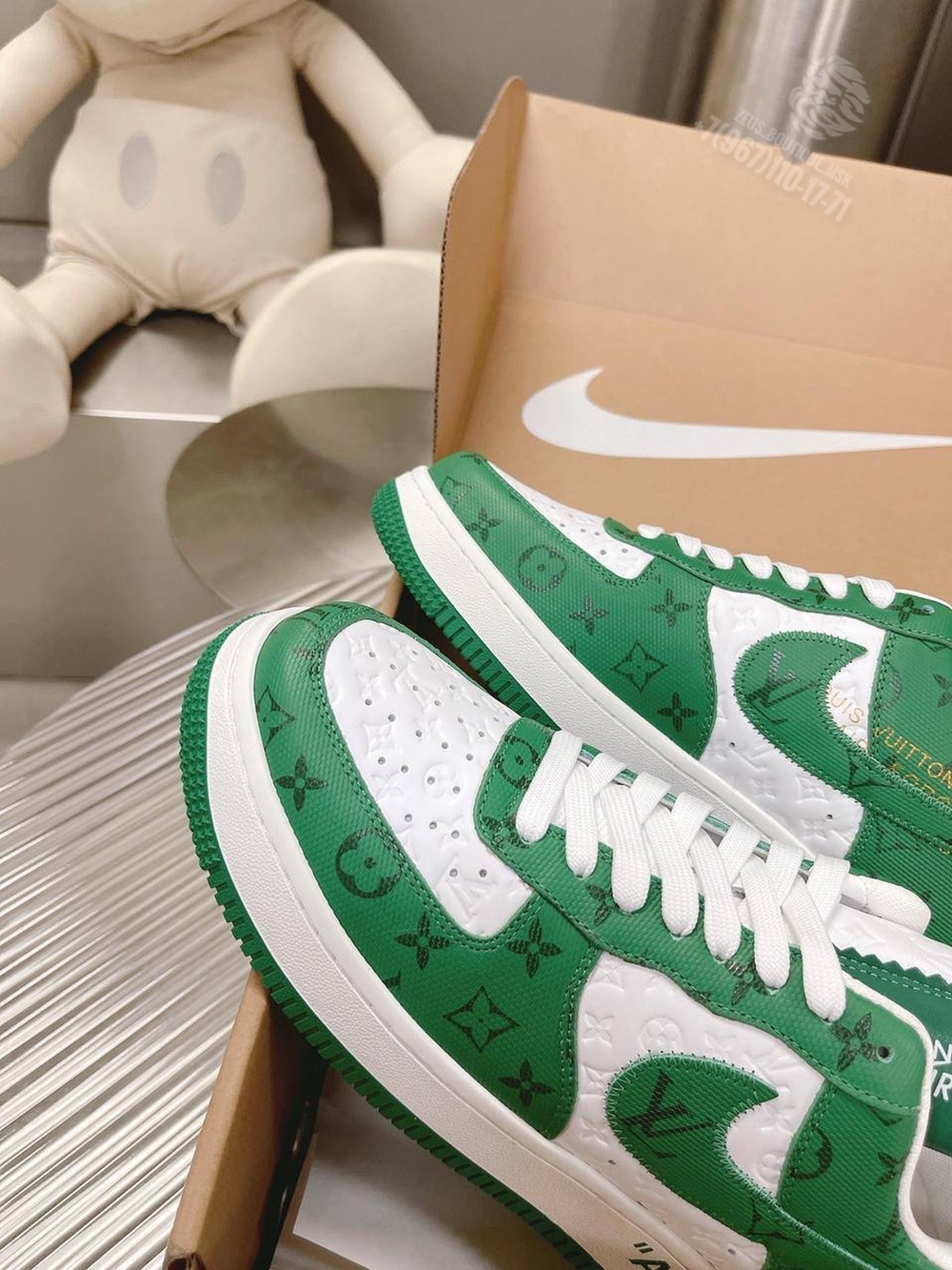Кроссовки Louis Vuitton x Nike Air Force 1