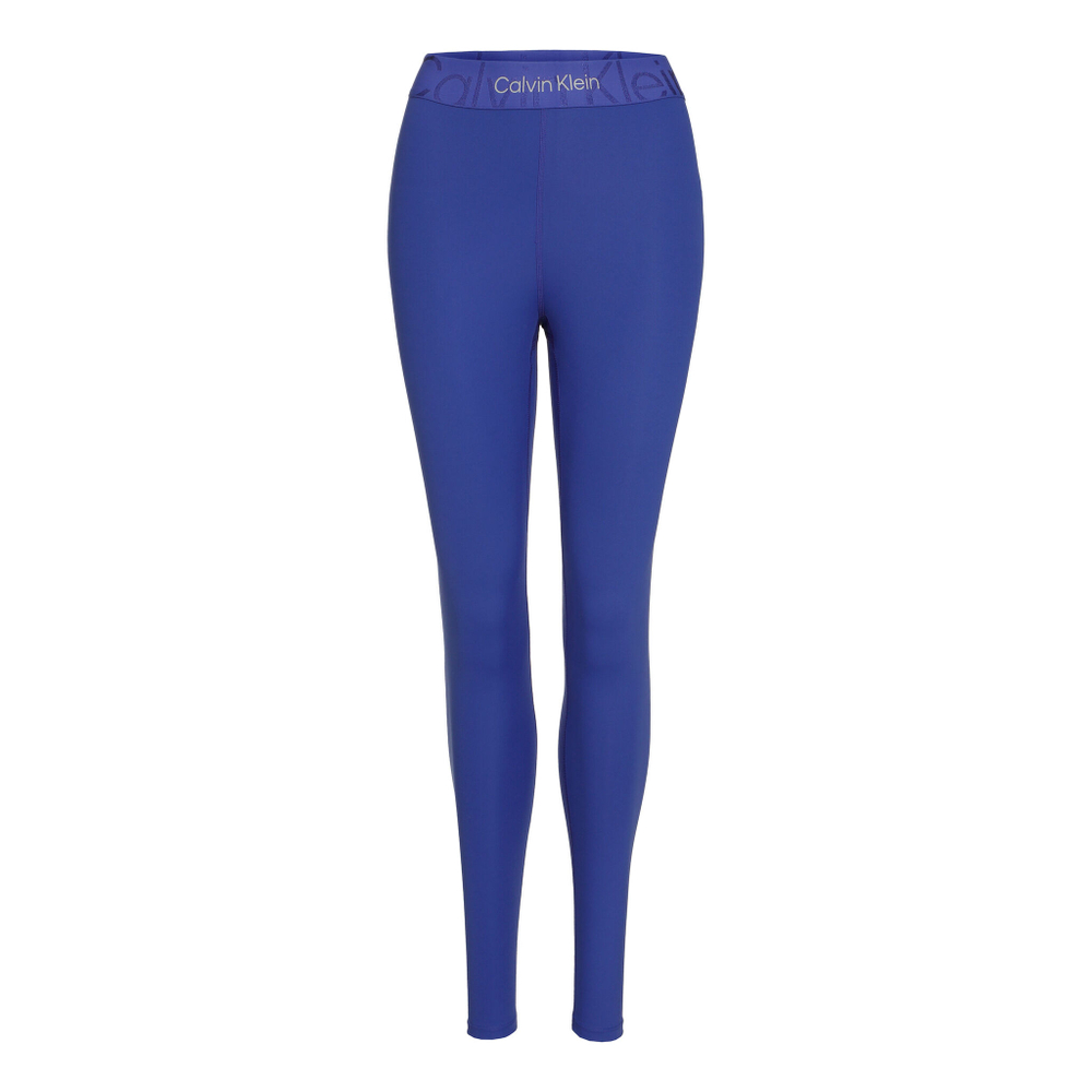 Женские теннисные брюки Calvin Klein Tight Women - Blue