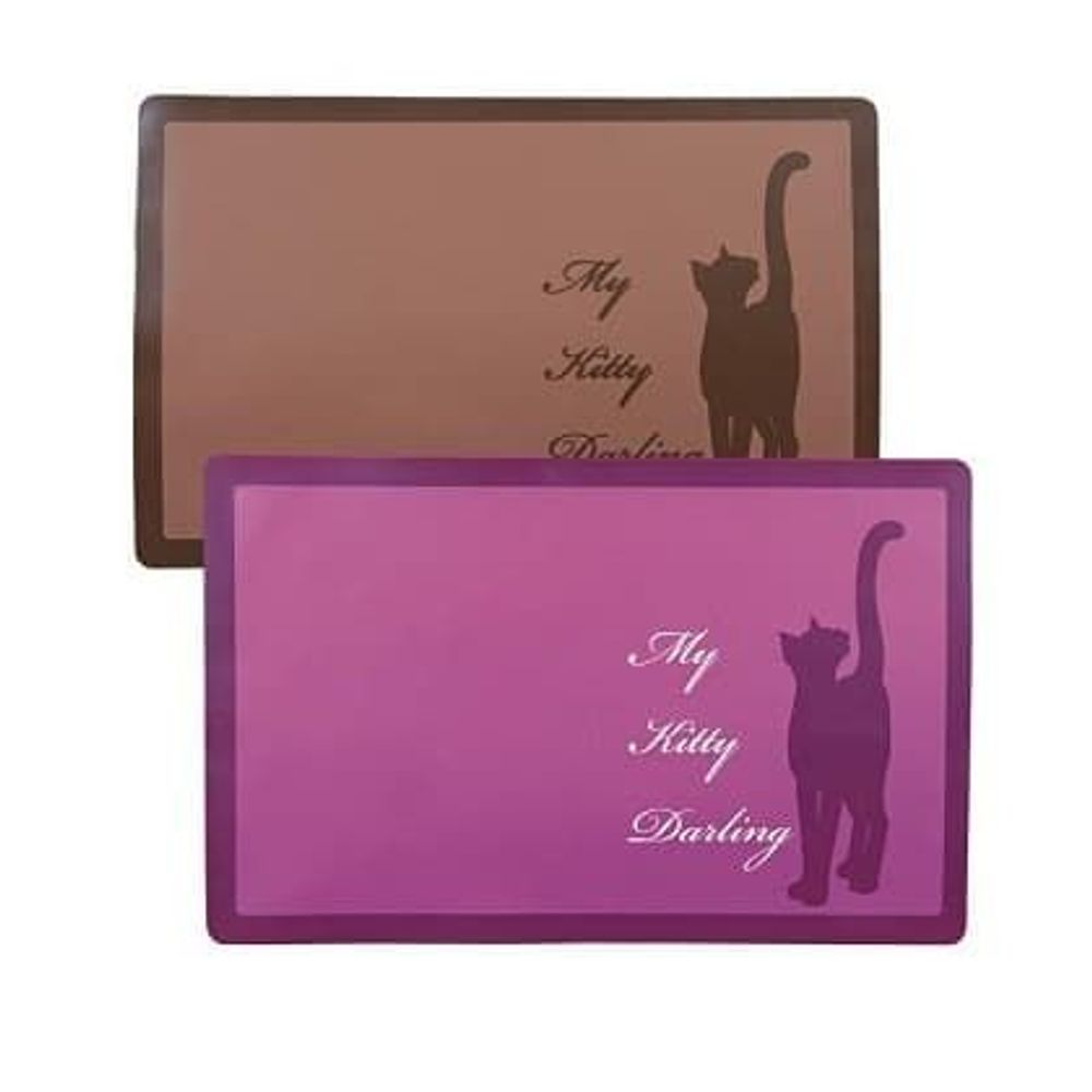 Коврик под миску (Trixie) "Cats favorite diner" 44*28см Коврик под миску (Trixie) "Cats favorite diner" 44*28см