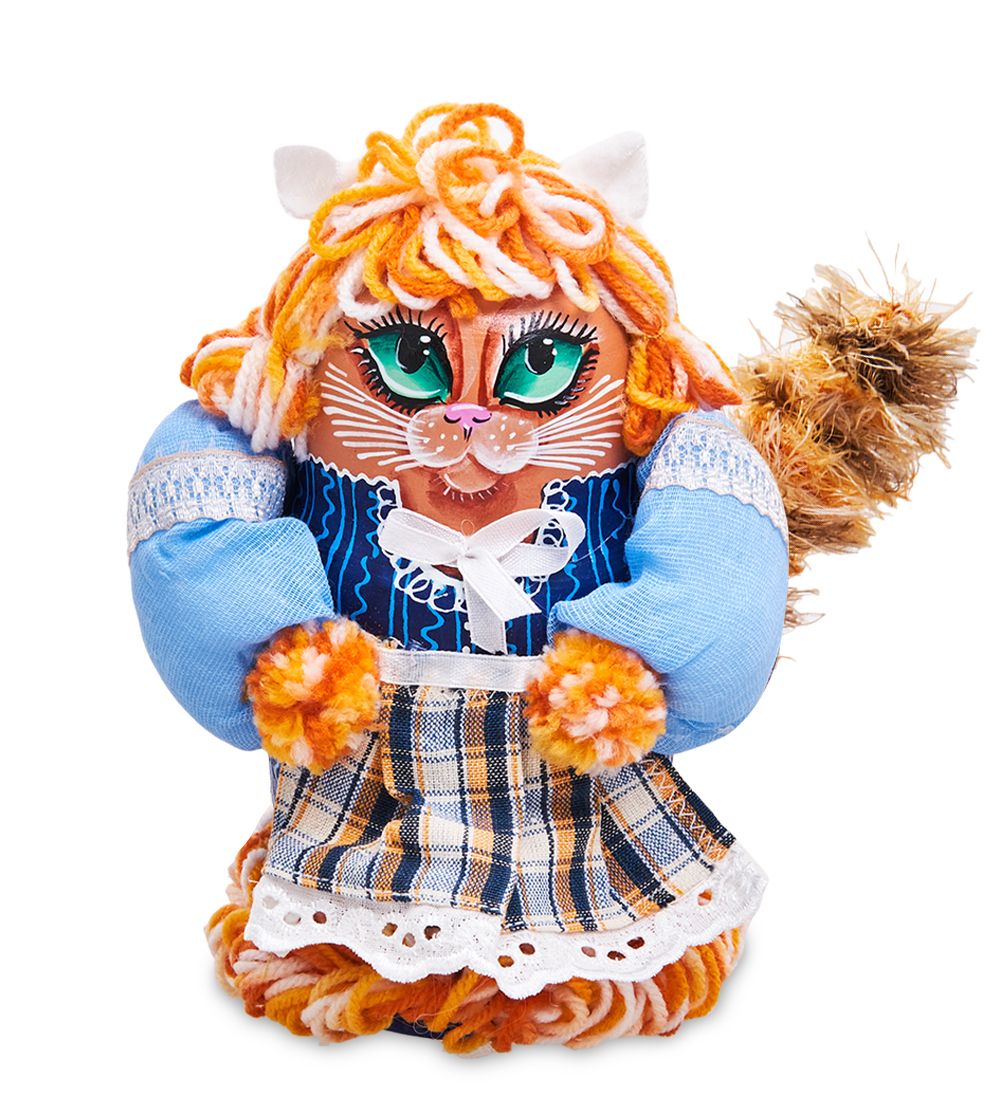 Народные промыслы МР-29/14 Матрешка-Кукла «Кошечка»