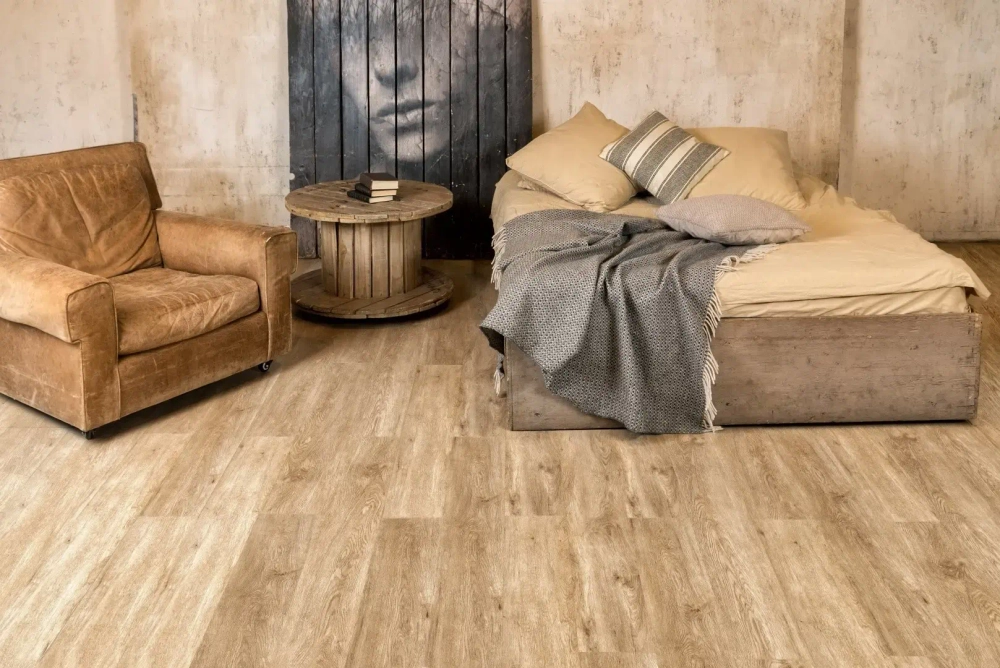 SPC ламинат Alpine Floor Гранд Секвойя Миндаль
