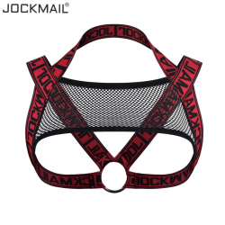 Мужская портупея красная JOCKMAIL JM905-8