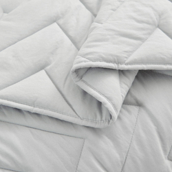 Покрывало 230х250 и 2 наволочки 50х70 Sofi De MarkO Робби серое