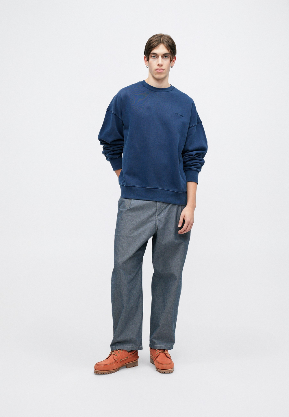 Carhartt WIP BENTON - Толстовка - Синий