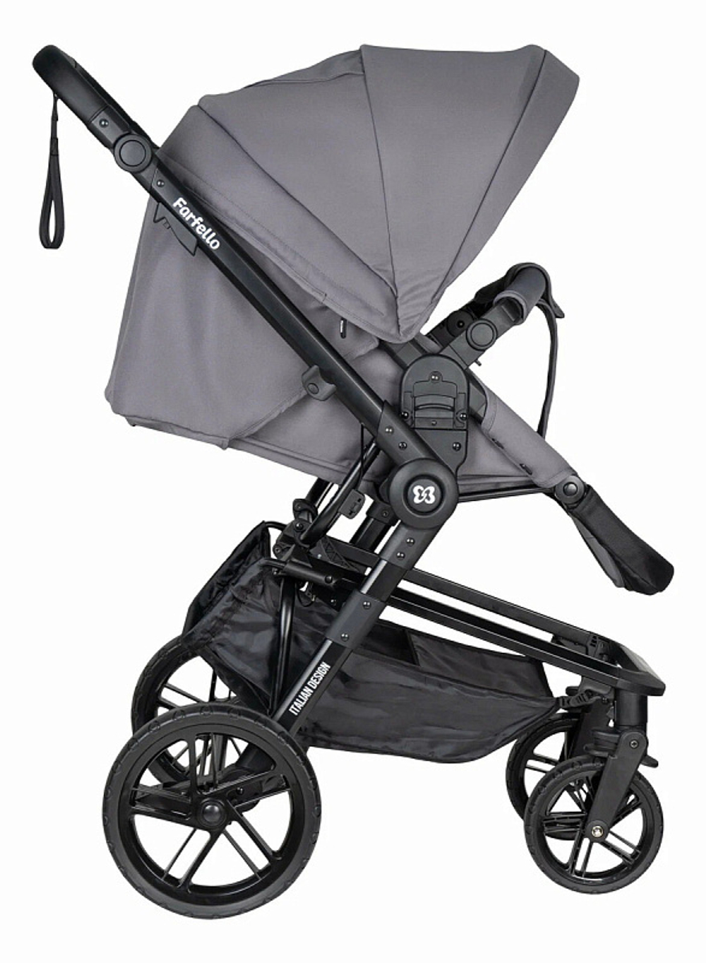 Детская коляска Farfello Zuma Trio Comfort 3 в 1 Steel Grey/Стальной серый