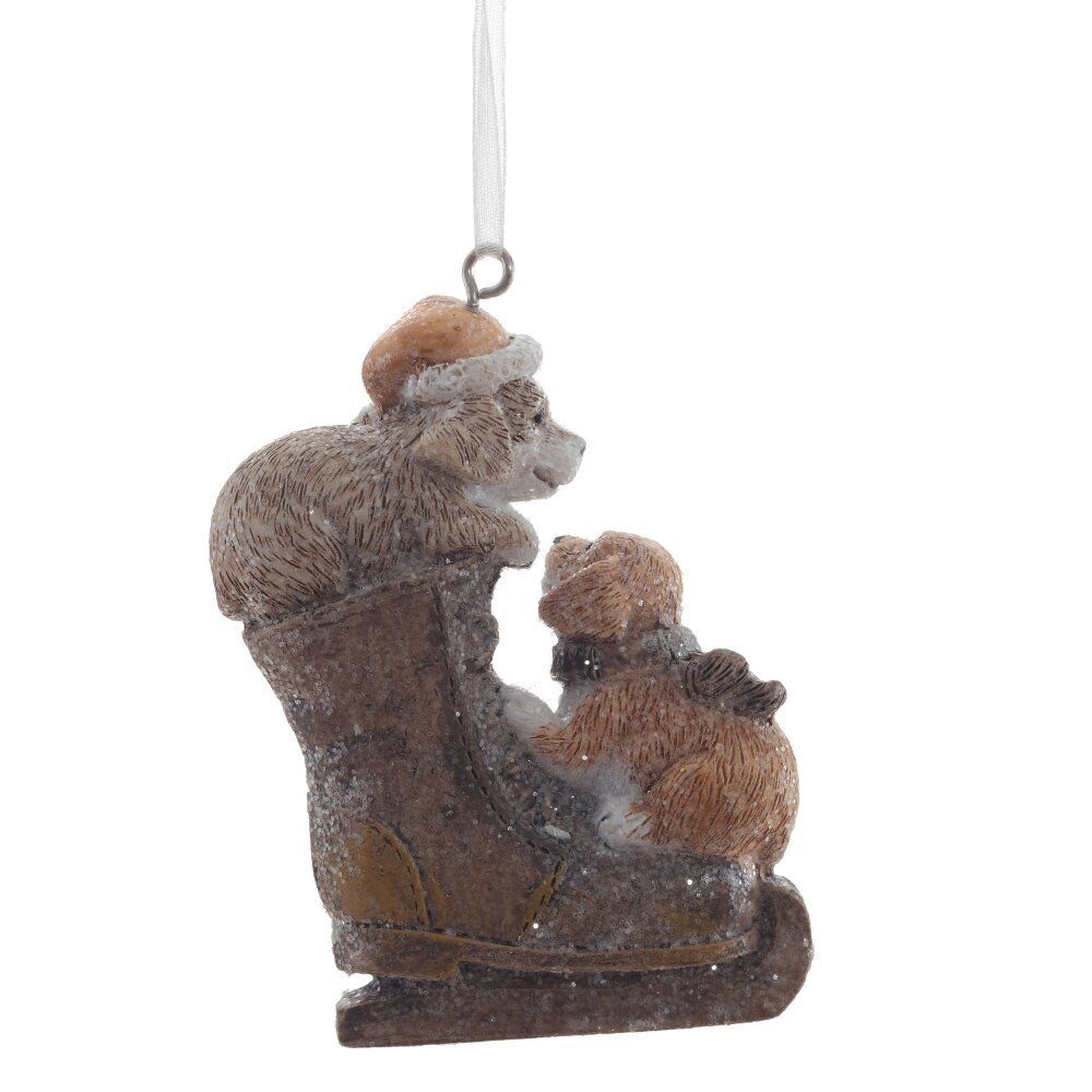 GAEM Изделие декоративное подвесное "Кот/Пес", L6 W2 H8 см, 2в.