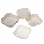 Тарталетки квадрат 1q белые (30*30*17 мм)