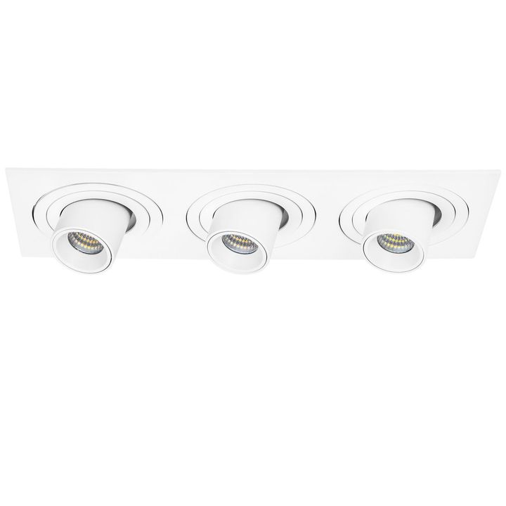 Комплект из светильника и рамки Lightstar Intero Tubo (217536+217164+217164+217164) i536164