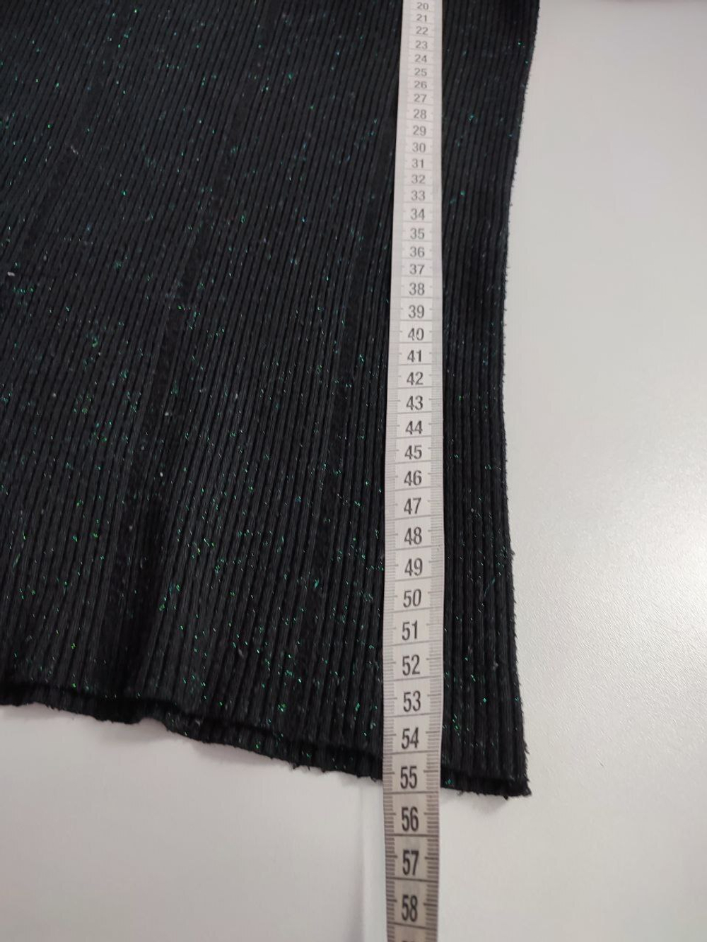 Джемпер в рубчик с люрексом 42 размер