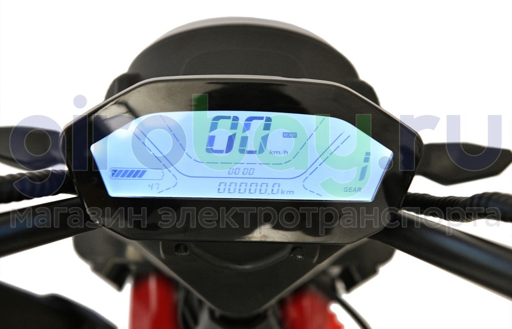 Электроскутер WHITE SIBERIA MINI R 1200w 2.0 - Красный фото 20 фото №22