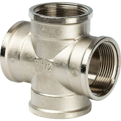 Крестовина STOUT никелированная 1 1/2"