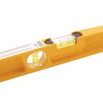 34935 Уровень литой, 600 мм, 2 глазка, ударные площадки Denzel