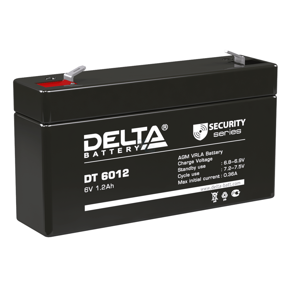 Аккумулятор Delta DT 6012 (AGM)