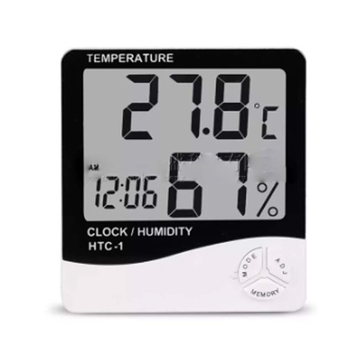 Термо-гигрометр цифровой HTC-2 (домашняя метеостанция)