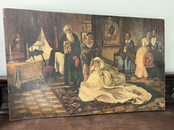Винтаж: Картина на фанере
