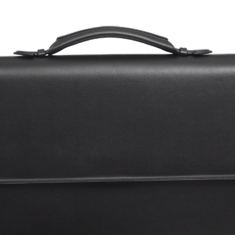 CARTIER Calfskin Briefcase, Handbag Men"s Black