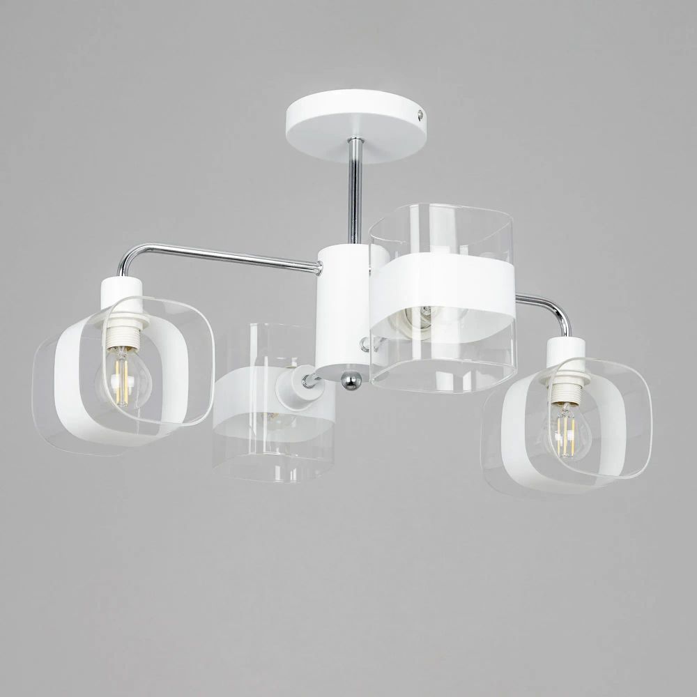 Citilux Бертон CL140140 Люстра потолочная Белая