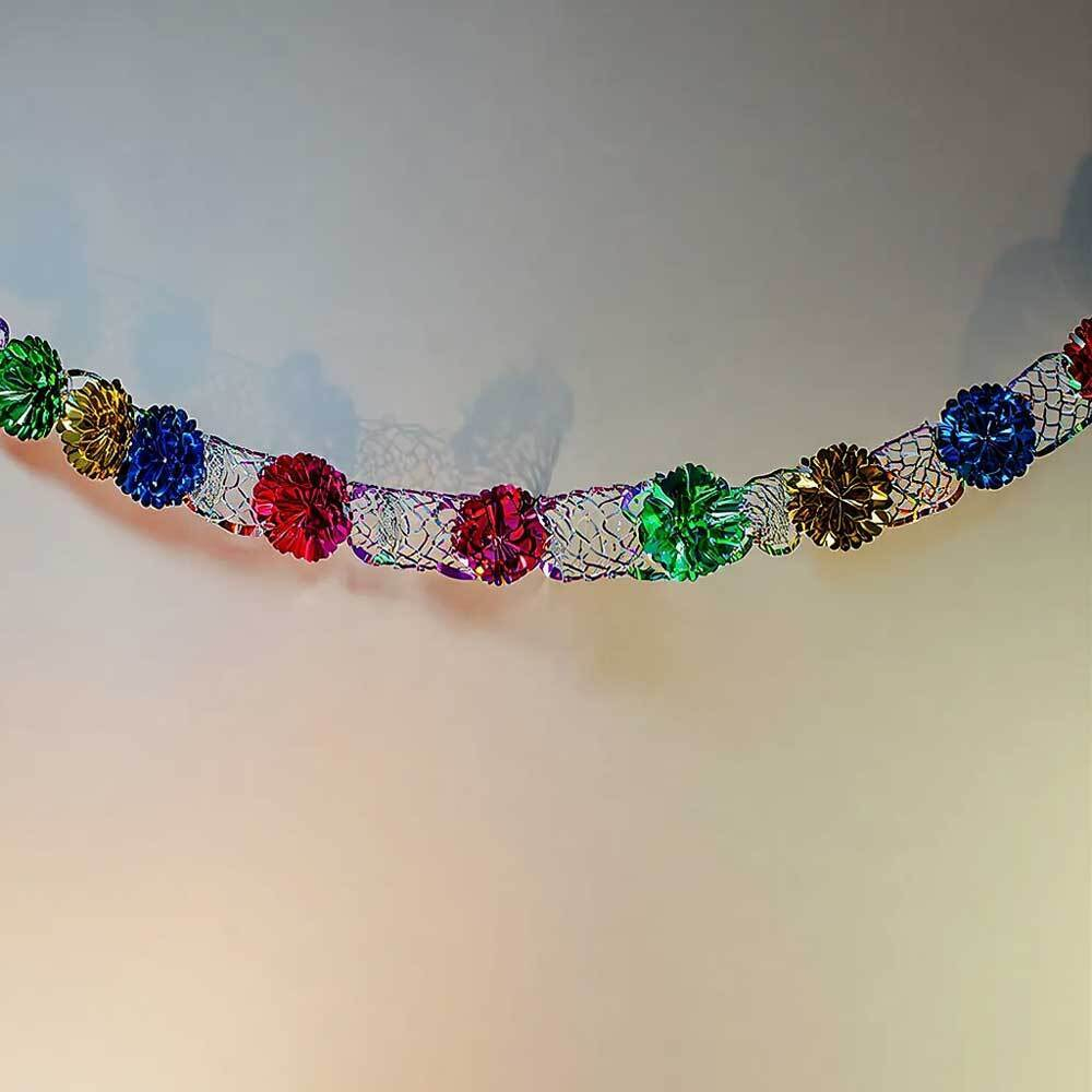 Гирлянда-растяжка из фольги 2м, М028