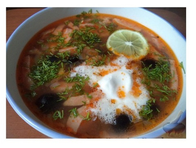 Солянка мясная сборная