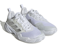 Женские Кроссовки теннисные Adidas Barricade W - footwear white/silver metallic/grey one