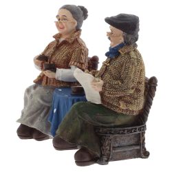 GAEM Фигурка декоративная "Бабушка с дедушкой", L18,5 W9 H14 см, 2в.