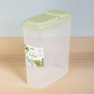 Емкость для сыпучих продуктов 2,3л, в ассортименте