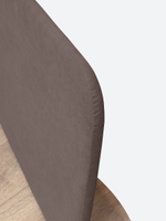 Подлокотник правый для кресла-кровати Миник, велюр Dream Chocolate, 1 шт (под правую руку)