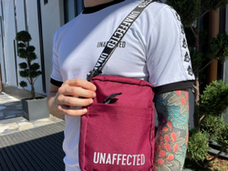 Сумка UNAFFECTED Messenger Бордовый