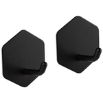 Крючок самоклеящийся 2шт "Шестиугольник" (металл)