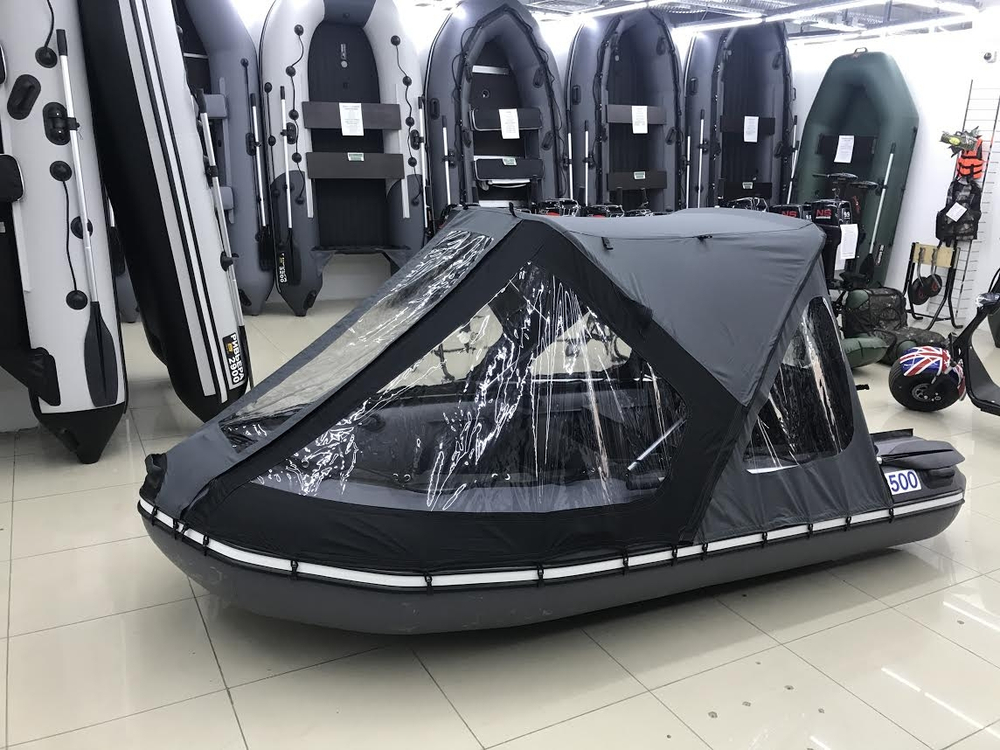 Тент трансформер Апаче 350 НДНД (графит/черный)