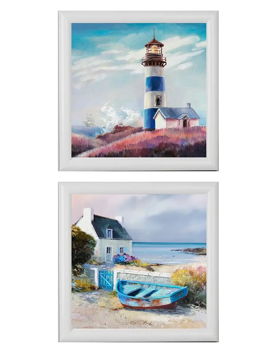 Картины на стену для интерьера на холсте 2 шт