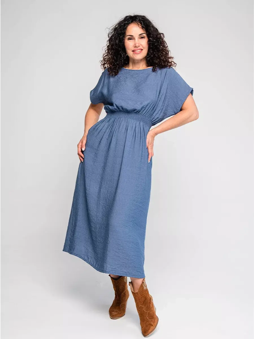 Платье бохо летнее длинное