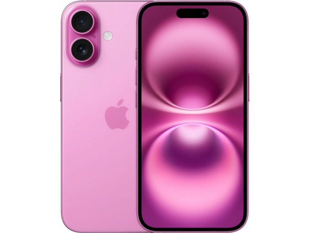 Смартфон Apple iPhone 16 128GB Dual SIM Pink