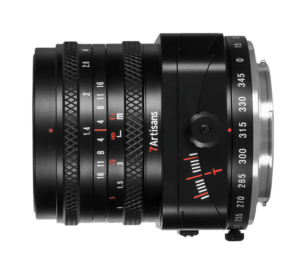 Объектив 7Artisans Tilt-Shift 50mm F1.4 Fujifilm X