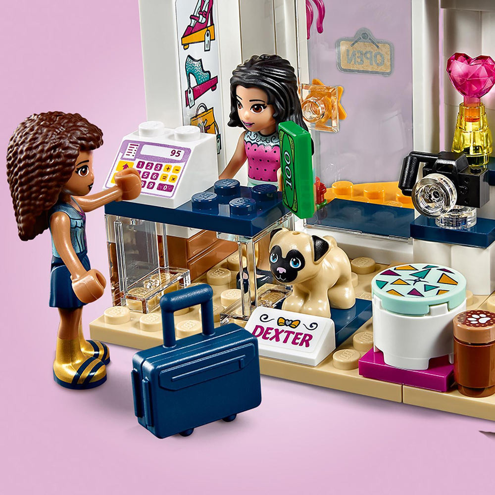 LEGO Friends: Магазин аксессуаров Андреа 41344 — Andrea's Accessories Store — Лего Френдз Друзья Подружки