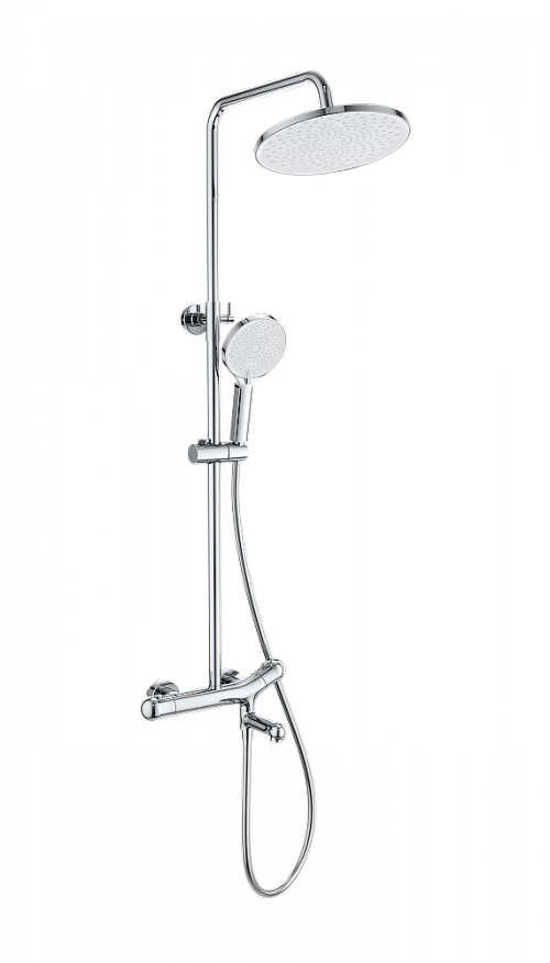 Душевая система с термостатом WONZON & WOGHAND T-1000 WW-B3057-A-CR хром