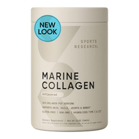 Sports Research, Marine Collagen Peptides, Морской коллаген, 340 г