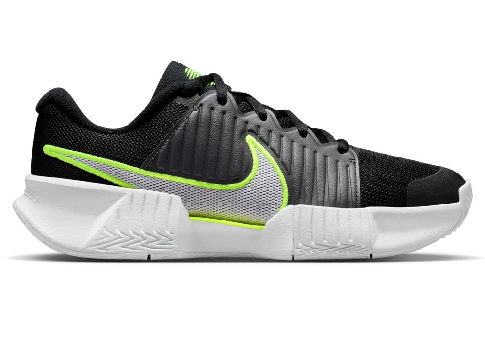 Женские Кроссовки теннисные Nike Zoom GP Challenge Pro - black/white anthracite volt