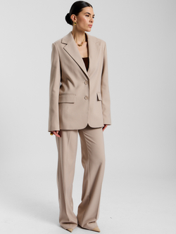 Песочный пиджак Купер