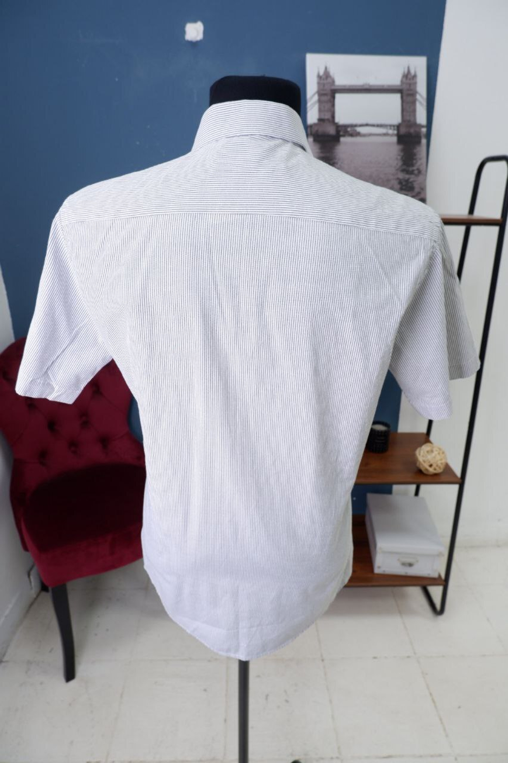 Рубашка Fortunato в полоску 48 размер