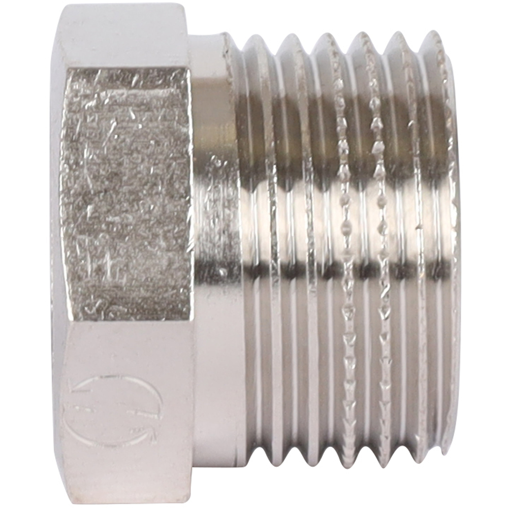 Футорка STOUT никелированная 1/4"x3/8" ВР/НР