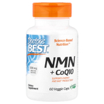 Doctor's Best, NMN и коэнзим Q10, 60 растительных капсул