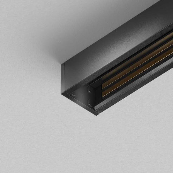 Заглушки к накладному/встраиваемому шинопроводу Exility X 2шт, черные Maytoni Technical EXILITY X Accessories for tracks Exility X TRA239EC-41B