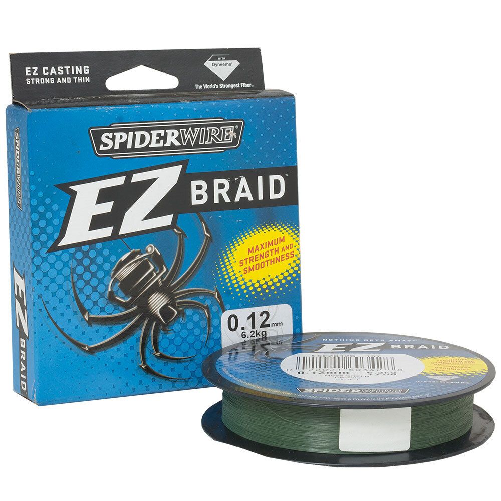 Плетеный шнур Spiderwire EZ Braid 0,23мм 228м зеленый